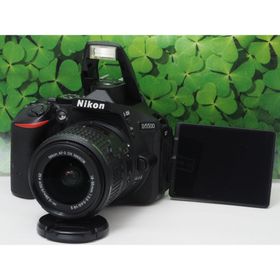 ニコン(Nikon)の【美品】Wifi搭載❤️自撮りOK ニコンD5500 2416万画素 標準レンズ(デジタル一眼)