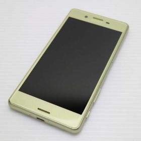 エクスペリア(Xperia)のau SOV33 Xperia X Performance ライム M111(スマートフォン本体)