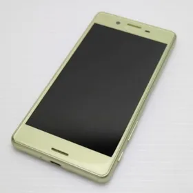エクスペリア(Xperia)のau SOV33 Xperia X Performance ライム M111(スマートフォン本体)