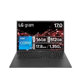 LGエレクトロニクス(LG) 17Z90RU-GA55J LG gram 17型 Core i5/16GB/512GB オブシディアンブラック Windows 11 Home ノートパソコン