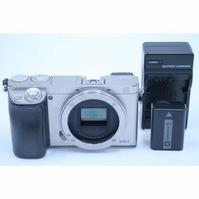 ソニー(SONY)のSONY α6000 ボディ シルバー ILCE-6000 S(ミラーレス一眼)