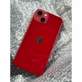 アイフォーン(iPhone)のSIMフリー iPhone13 RED 128GB Apple購入品 残価無(スマートフォン本体)