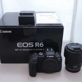 【全品ポイント10倍！要エントリー】【期間限定セール】キヤノン Canon ミラーレス一眼カメラ レンズキット フルサイズ EOS R6 【中古】