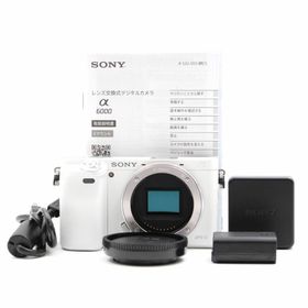 ソニー(SONY)の■シャッター数552枚！新品同様■ SONY α6000 ミラーレス一眼(ミラーレス一眼)