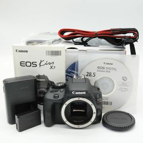 キヤノン(Canon)の【シャッター回数338回】■ほぼ新品■ EOS Kiss X7 ボディー(デジタル一眼)