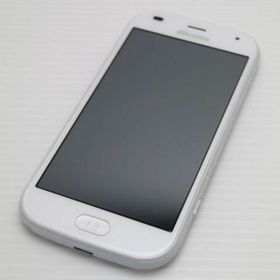フジツウ(富士通)の新品同様 F-42A らくらくスマートフォン ホワイト M666(スマートフォン本体)