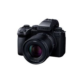 デジタルカメラ パナソニック LUMIX 新開発フルサイズセンサー 新世代ヴィーナスエンジン搭載 K ブラック デジタル一眼カメラ／レンズキット DC-S5M2XW