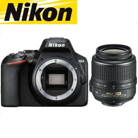 ニコン Nikon D3500 AF-S 18-55mm VR 標準 レンズセット 手振れ補正 デジタル一眼レフ カメラ 中古