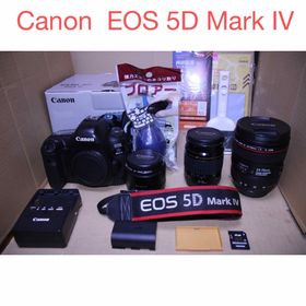 キヤノン(Canon)の一眼レフカメラ/Canon EOS 5D Mark IVトリプルレンズセット(デジタル一眼)