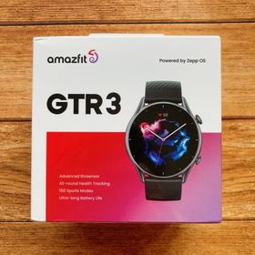 アマズフィット(Amazfit)の【未開封新品】Amazfit GTR 3/サンダーブラック(腕時計(デジタル))