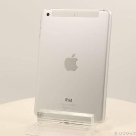 〔中古〕Apple(アップル) iPad mini 2 128GB シルバー ME840J／A docomo〔348-ud〕