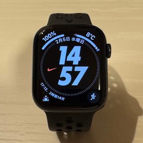 アップル(Apple)のApple Watch Nike Series 7 45mm ミッドナイト(腕時計(デジタル))