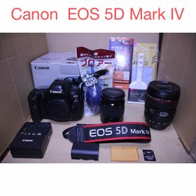 キヤノン(Canon)の一眼レフカメラ/Canon EOS 5D Mark IVダブルレンズセット(デジタル一眼)
