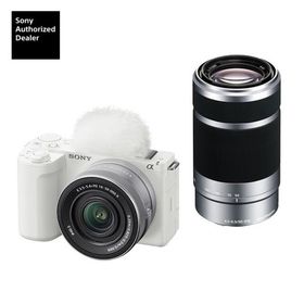 [新品]SONY ソニー VLOGCAM ZV-E10 II ダブルズームレンズキット ホワイト ZV-E10M2X W(キャンペーン対象商品)