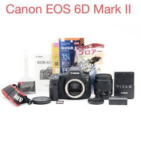 キヤノン(Canon)のデジタル一眼レフカメラ/Canon EOS 6D Mark II標準レンズセット(デジタル一眼)