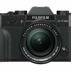 【中古】富士フイルム(FUJIFILM) ミラーレス一眼カメラ X-T30レンズキット ブラック X-T30LK-B
