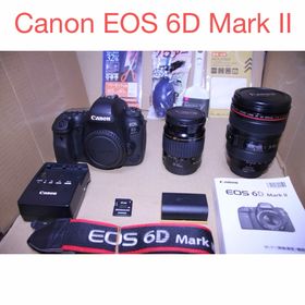 キヤノン(Canon)のCanon EOS 6D Mark II標準&望遠ダブルレンズセット(デジタル一眼)