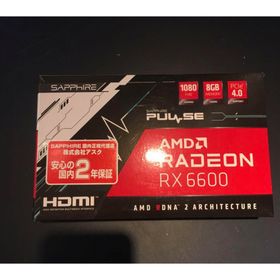 ［現状品］Sapphire Radeon RX 6600 8GB(PCパーツ)