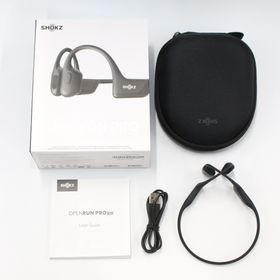 [中古] shokz OpenRun Pro 骨伝導イヤホン skz-ep-000007[非常に良い(A)](ヘッドフォン/イヤフォン)