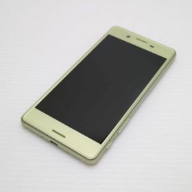 エクスペリア(Xperia)のau SOV33 Xperia X Performance ライム M555(スマートフォン本体)