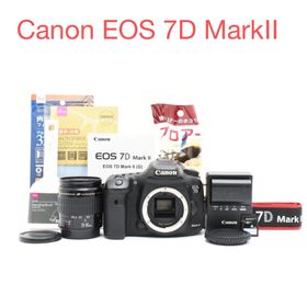 キヤノン(Canon)のデジタル一眼レフカメラ Canon EOS 7D MarkII標準レンズセット(デジタル一眼)