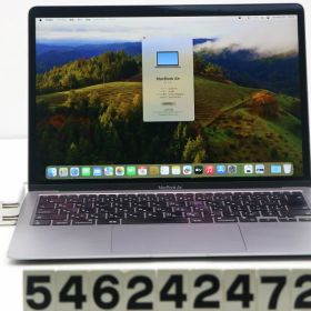 【ジャンク品】Apple MacBook Air M1 2020 A2337 スペースグレイ Apple M1/16GB/256GB(SSD)/13.3W/WQXGA キーボード難あり【中古】【20240917】