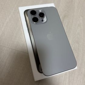 アイフォーン(iPhone)のiPhone 15 pro max 256GB(natural titanium(スマートフォン本体)