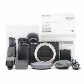 ソニー(SONY)の■シャッター数1493枚！新品同様■ SONY VLOGCAM ZV-E10(ミラーレス一眼)
