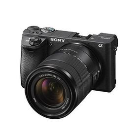 ソニー SONY α6500 E 18-135mm レンズキット ブラック ミラーレス 一眼 カメラ 中古