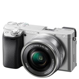 ソニー SONY α6400 ILCE-6400L レンズキット シルバー ミラーレス 一眼レフ カメラ レンズ 中古