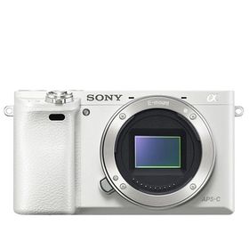 ソニー SONY α6000 ILCE-6000 ボディ ホワイト ミラーレス 一眼レフ カメラ 中古