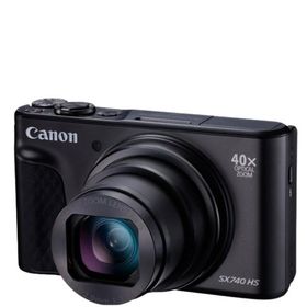 キヤノン Canon PowerShot SX740 HS パワーショット ブラック コンパクトデジタルカメラ コンデジ カメラ 中古