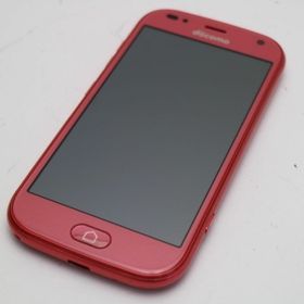 フジツウ(富士通)の超美品 F-42A らくらくスマートフォン ピンク M000(スマートフォン本体)