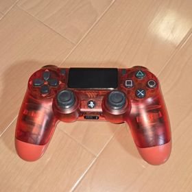 ソニー(SONY)のSONY PS4 コントローラー 型番CUH-ZCT2J レッドクリスタル(家庭用ゲーム機本体)