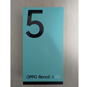 オッポ(OPPO)のOPPO RENO5 A NA SIMフリー スマートフォン アイスブルー(スマートフォン本体)