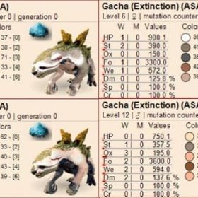 公式pve ダストガチャ 黒真珠ガチャ 樹液、黒曜石ガチャクローン | ARK Survival Evolvedのアカウントデータ、RMTの販売・買取一覧