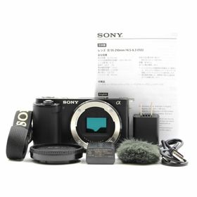 ソニー(SONY)の■シャッター数3047枚！新品同様■ SONY VLOGCAM ZV-E10(ミラーレス一眼)
