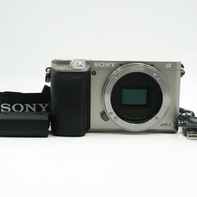 『272回』！！ SONY α6000 ボディ シルバー ILCE-6000(ミラーレス一眼)