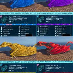 公式pve インプリ100% 🌟ライトニングワイバーン | ARK Survival Evolvedのアカウントデータ、RMTの販売・買取一覧