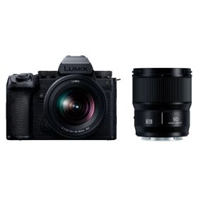 ＜LUMIX 年末・年始キャッシュバックキャンペーン対象＞ パナソニック LUMIX ミラーレス一眼カメラ DC-S5M2XW ダブルレンズキット