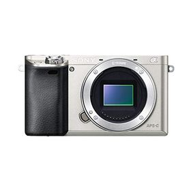 SONY ミラーレス一眼 α6000 ボディ シルバー ILCE-6000 S(中古品)