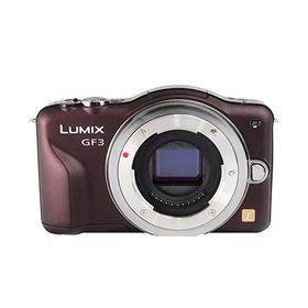 Panasonic ミラーレス一眼カメラ LUMIX GF3 ボディ センシュアルブラウン D(中古品)
