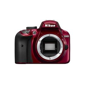 Nikon デジタル一眼レフカメラ D3400 ボディー レッド D3400RD(中古品)