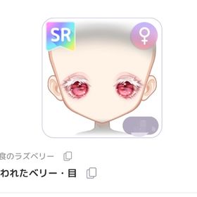 狙われたベリー・目 | ピュアニスタのアイテム、RMTの販売・買取一覧