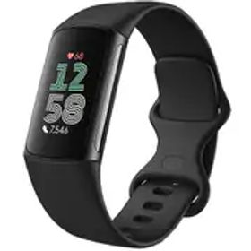 Fitbit フィットビット Fitbit Charge 6（フィットビット チャージ 6） フィットネストラッカー GPS/NFC搭載 Suica対応 Obsidian/Black オブシディアン／ブラック アルミニウム GA05183-AP