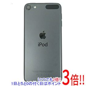 【1日と5.0のつく日、18日はポイント3倍！】【中古】Apple 第6世代 iPod touch MKH62J/A グレイ/16GB 本体のみ