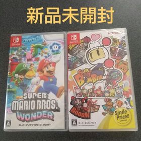 ニンテンドースイッチ(Nintendo Switch)のスーパーマリオブラザーズ ワンダー + スーパーボンバーマン R(家庭用ゲームソフト)