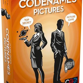 ボードゲーム コードネーム ピクチャーズ Codenames Pictures The Dice Tower Seal of Excellence受賞 画像を使った暗号解読対戦 パーティー チーム戦 絵連想コミュニケーション 多人数 家族友人集まり盛り上がる 英語版 日本語説明書なし