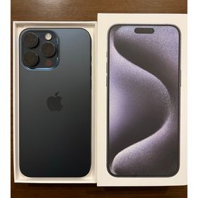 アイフォーン(iPhone)のApple iPhone 15 Pro Max ブラックチタニウム 256GB(スマートフォン本体)