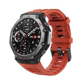 Amazfit(アマズフィット) Amazfit T-Rex 3 48mm ラバ(赤) スマートウォッチ SP170069-C219 返品種別A